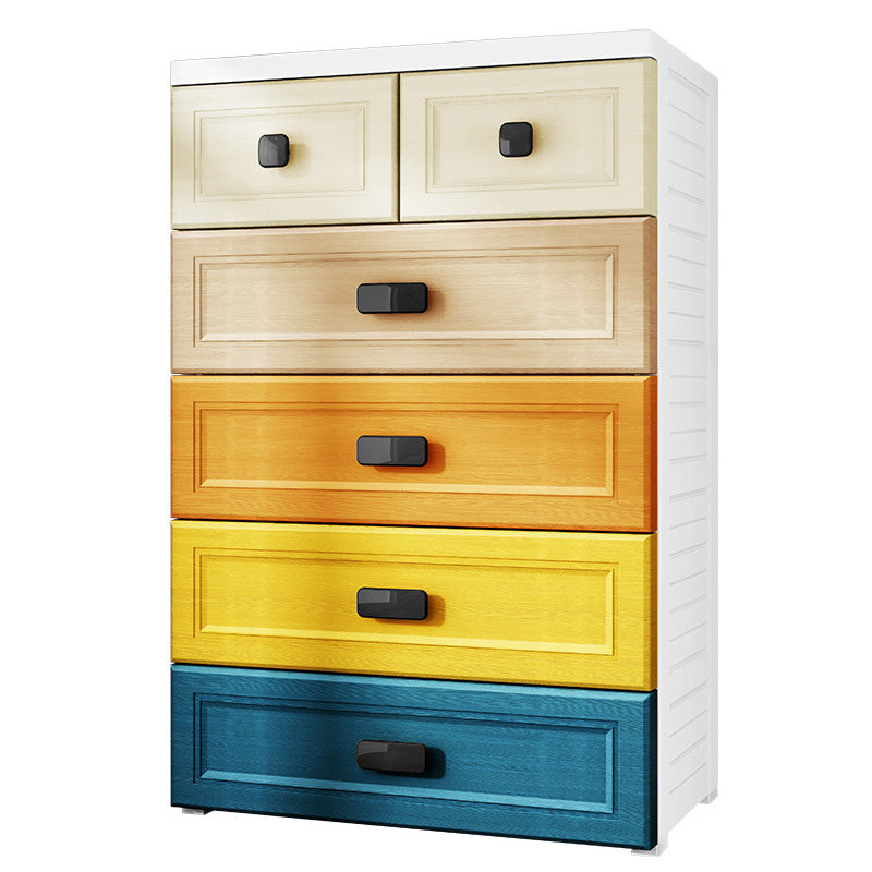 Armoire moderne non conservatrice avec armoire de rangement en plastique de jambes