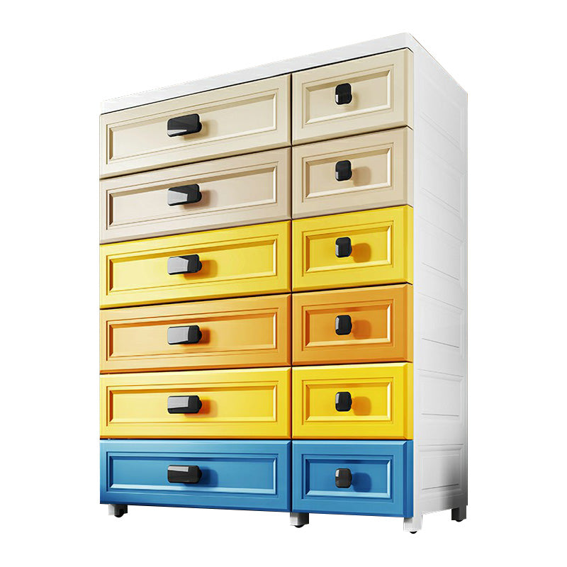 Armoire moderne non conservatrice avec armoire de rangement en plastique de jambes