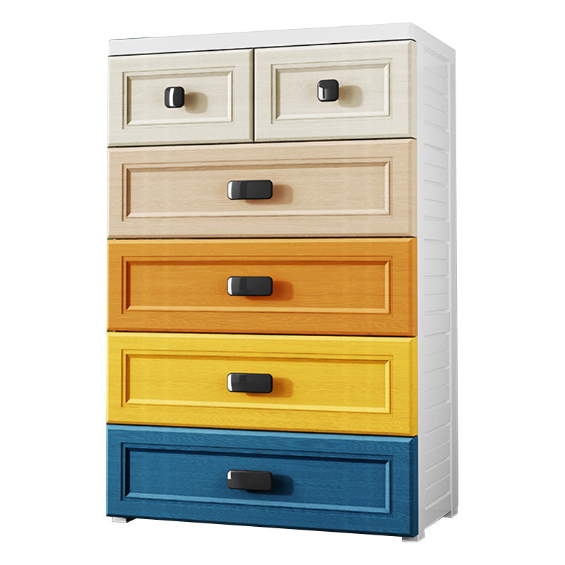 Armoire moderne non conservatrice avec armoire de rangement en plastique de jambes