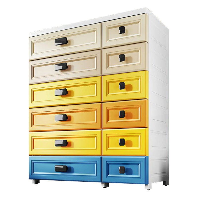 Armoire moderne non conservatrice avec armoire de rangement en plastique de jambes