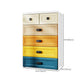 Armoire moderne non conservatrice avec armoire de rangement en plastique de jambes