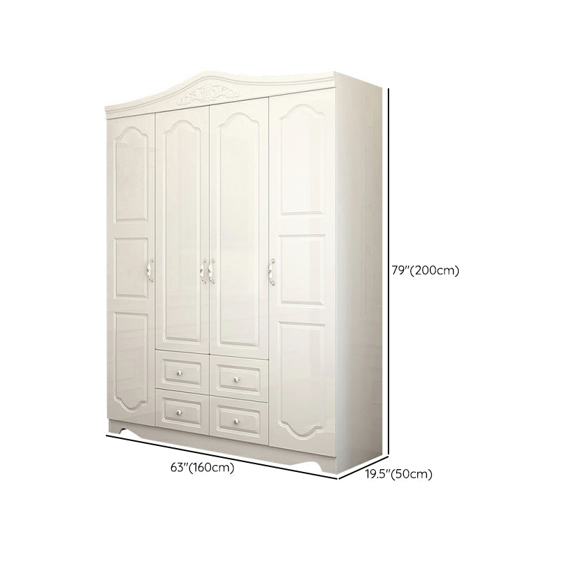 Armoire française Armoire Armoire en bois d'ingénierie en bois