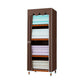 Modern Wardrobe with Solid Wood Frame Matte Finish Cabinet for Bedroom