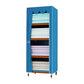 Modern Wardrobe with Solid Wood Frame Matte Finish Cabinet for Bedroom