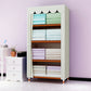 Modern Wardrobe with Solid Wood Frame Matte Finish Cabinet for Bedroom