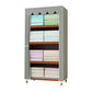 Modern Wardrobe with Solid Wood Frame Matte Finish Cabinet for Bedroom