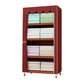 Modern Wardrobe with Solid Wood Frame Matte Finish Cabinet for Bedroom
