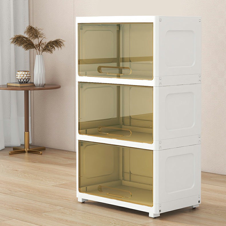 Armoire de garde-robe contemporaine avec des jambes en plastique non conservateur Armoire