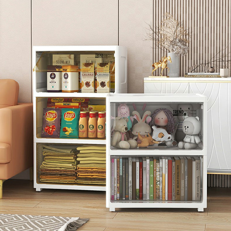 Armoire de garde-robe contemporaine avec des jambes en plastique non conservateur Armoire