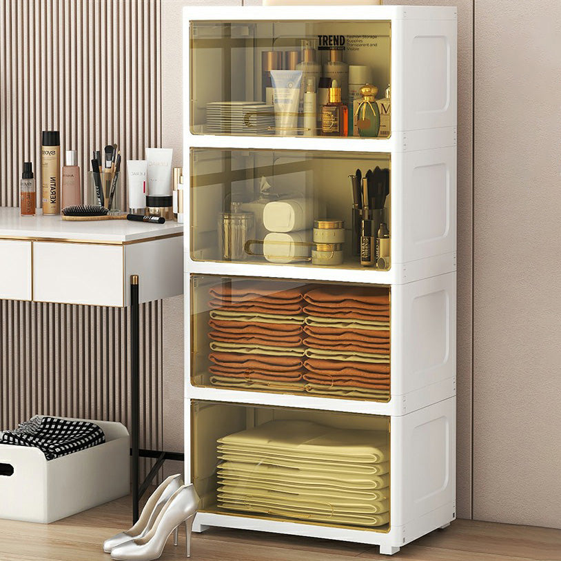 Armoire de garde-robe contemporaine avec des jambes en plastique non conservateur Armoire