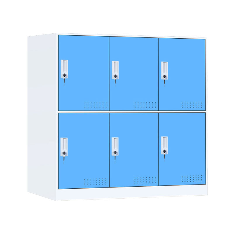 Modern Non-Hanging Armoire with Hinged Doors Matte Finish Storage Cabinet Clearhalo 'Armoires & Wardrobes' 'armoires_wardrobes' 'Bedroom Furniture' 'furn' 'furn_armoires_wardrobes' 'Furniture' 6287540