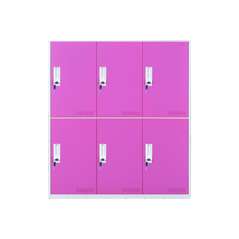 Modern Non-Hanging Armoire with Hinged Doors Matte Finish Storage Cabinet Red 6 Clearhalo 'Armoires & Wardrobes' 'armoires_wardrobes' 'Bedroom Furniture' 'furn' 'furn_armoires_wardrobes' 'Furniture' 6287541