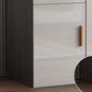 High Gloss White Modern Wardrobe Engineered Wood Storage Cabinet for Home Clearhalo 'Armoires & Wardrobes' 'armoires_wardrobes' 'Bedroom Furniture' 'furn' 'furn_armoires_wardrobes' 'Furniture' 6287678