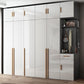 High Gloss White Modern Wardrobe Engineered Wood Storage Cabinet for Home Clearhalo 'Armoires & Wardrobes' 'armoires_wardrobes' 'Bedroom Furniture' 'furn' 'furn_armoires_wardrobes' 'Furniture' 6287679