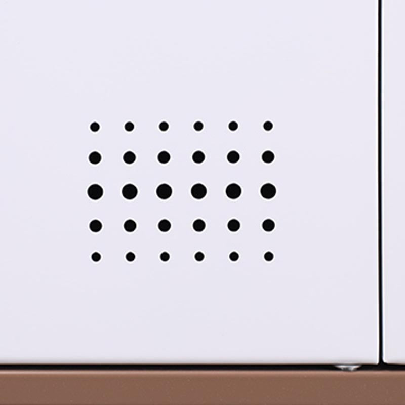 Armoire à porte à charnière moderne avec armoire de tige de vêtements pour la maison