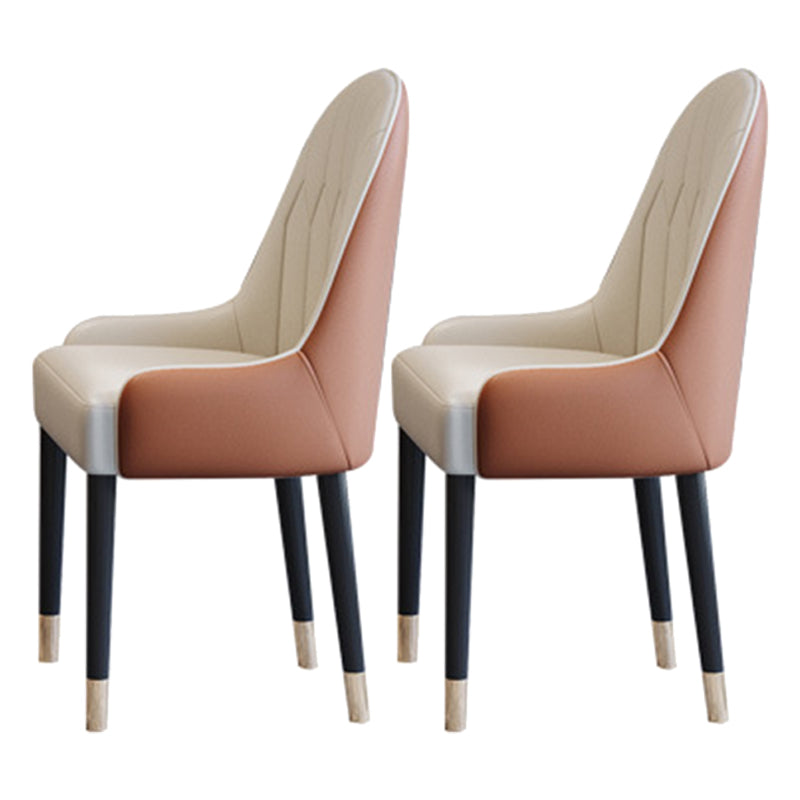 Glossy Black Dining Table Set 1/2/5/7 Pieces Metal Dinette Set with Faux Leather Chairs