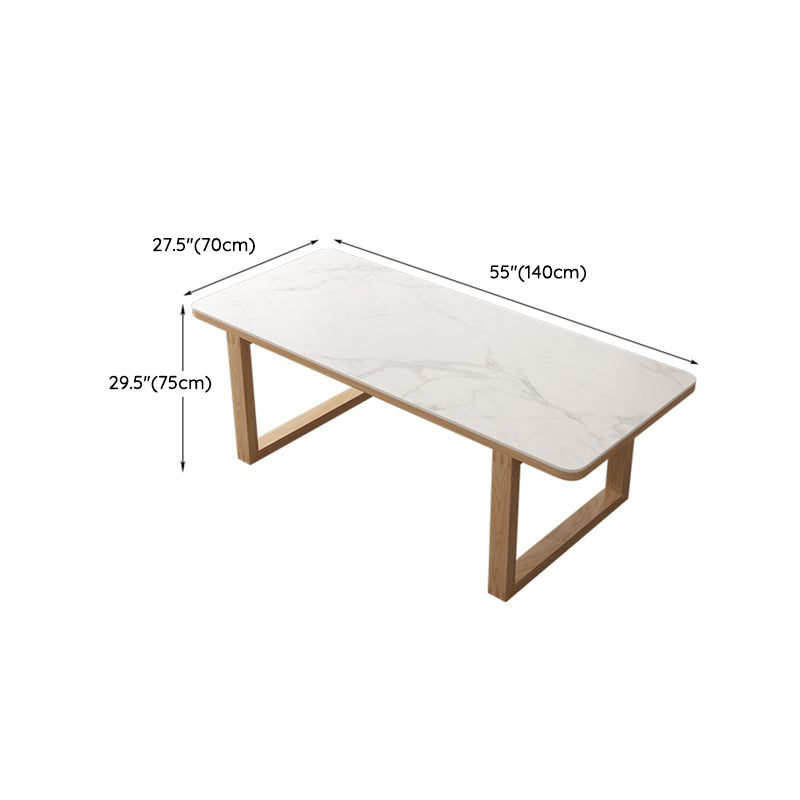 Modern Dining Set with Wooden Frame 1/2/5/6 Pieces Light Wood Finish Dinette Set