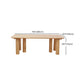 Pine Wood Dining Set with Wooden Chairs 1/2/5/7 Pieces Dinette Set for Home
