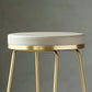 Modern Backless Counter Stool Upholstered Bar Stool with Metal Base Clearhalo 'Bar Furniture' 'Bar Stools' 'bar_stools' 'furn' 'furn_bar_stools' 'Furniture' 'Kitchen & Dining Furniture' 6288450