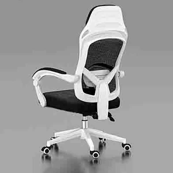 25"W Contemporary Desk Chair Black Breathable AirGrid Office Chair Clearhalo 'furn' 'furn_office_chair' 'Furniture' 'Office Chairs' 'Office Furniture' 'office_chair' 6289341