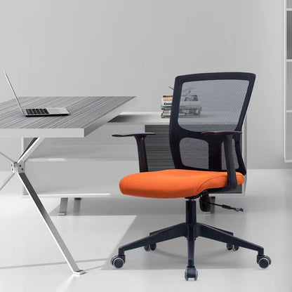 23" silla de oficina respirable moderna de AirGrid del negro de la silla de escritorio ancha