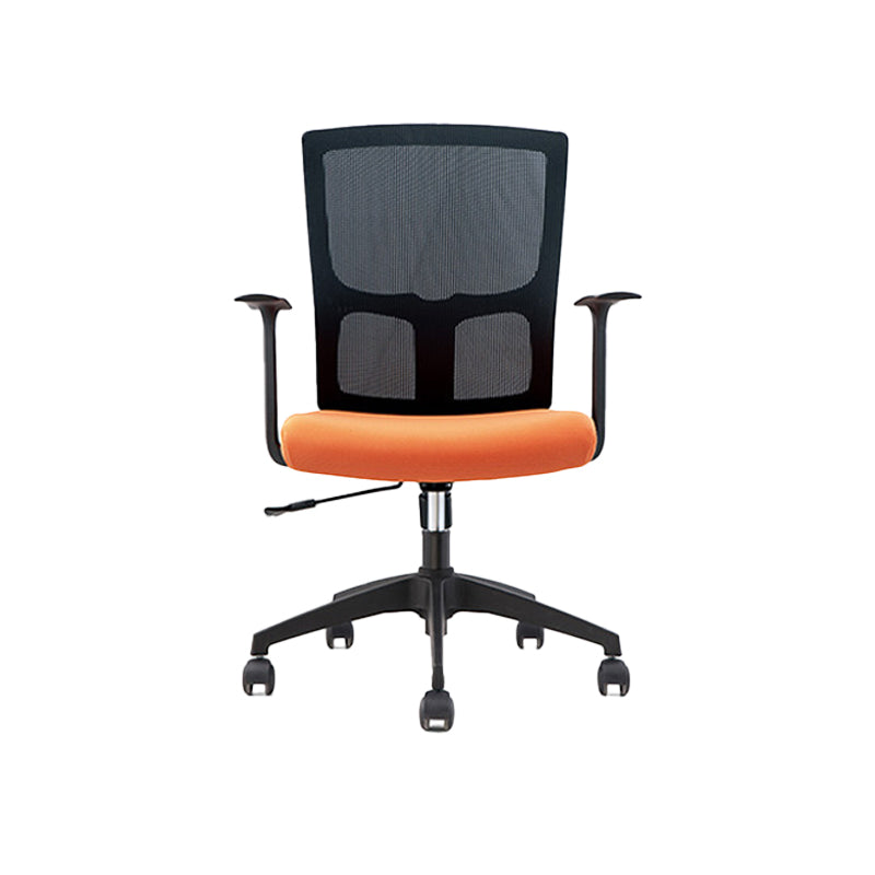 23" silla de oficina respirable moderna de AirGrid del negro de la silla de escritorio ancha
