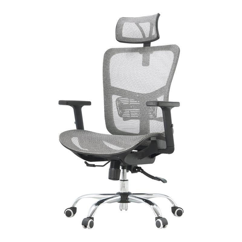 Silla de escritorio moderna Silla de computadora de malla Silla de conferencia con respaldo alto con ruedas