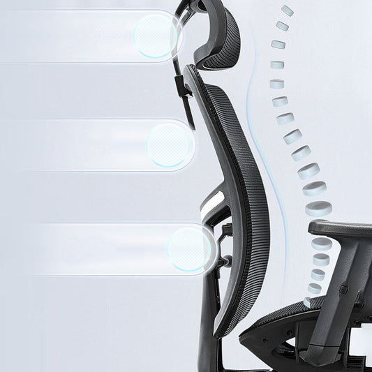 Moderne bureau stoel mesh computer stoel high back conference stoel met wielen