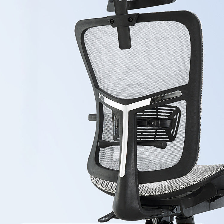 Silla de escritorio moderna Silla de computadora de malla Silla de conferencia con respaldo alto con ruedas