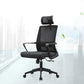 Silla de oficina giratoria de malla con asiento transpirable AirGrid y silla de escritorio trasera