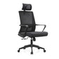 Silla de oficina giratoria de malla con asiento transpirable AirGrid y silla de escritorio trasera