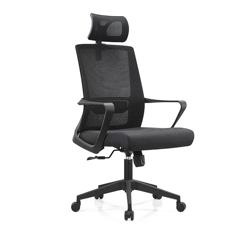 Silla de oficina giratoria de malla con asiento transpirable AirGrid y silla de escritorio trasera
