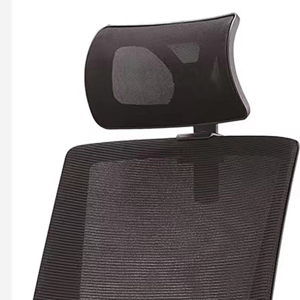 Silla de oficina giratoria de malla con asiento transpirable AirGrid y silla de escritorio trasera