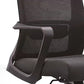 Silla de oficina giratoria de malla con asiento transpirable AirGrid y silla de escritorio trasera