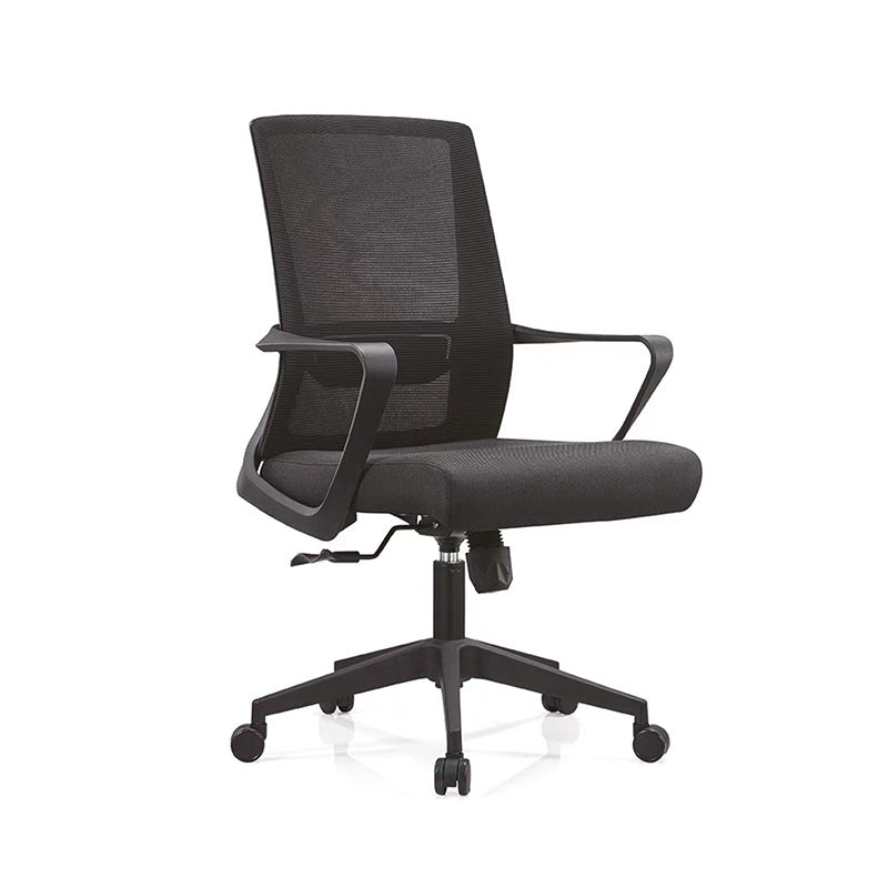 Silla de oficina giratoria de malla con asiento transpirable AirGrid y silla de escritorio trasera