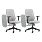 25" Wide Contemporary Desk Chair Breathable AirGrid Office Chair Gray 2 Piece Set Clearhalo 'furn' 'furn_office_chair' 'Furniture' 'Office Chairs' 'Office Furniture' 'office_chair' 6289577