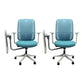 25" Wide Contemporary Desk Chair Breathable AirGrid Office Chair Blue 2 Piece Set Clearhalo 'furn' 'furn_office_chair' 'Furniture' 'Office Chairs' 'Office Furniture' 'office_chair' 6289585