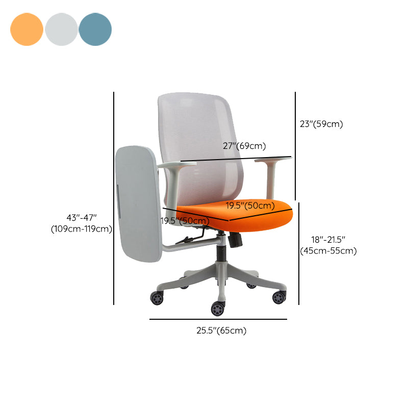 25" Wide Contemporary Desk Chair Breathable AirGrid Office Chair Clearhalo 'furn' 'furn_office_chair' 'Furniture' 'Office Chairs' 'Office Furniture' 'office_chair' 6289589
