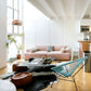 Mid-Century Modern Iron Coffee Table Black Finish Square Cocktail Table Clearhalo 'Coffee & Accent Tables' 'Coffee Tables' 'coffee_tables' 'furn' 'furn_coffee_tables' 'Furniture' 'Living Room Furniture' 6289612