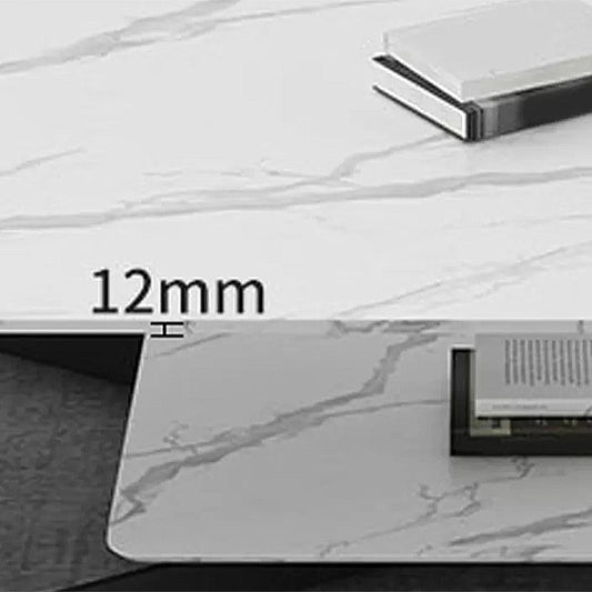 Tavolino da caffè in ardesia per gambe incrociate incluso semplice tavolo da cocktail singolo