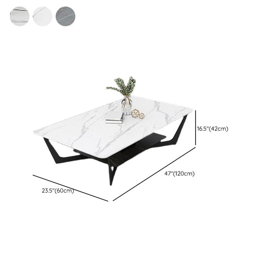 Tavolino da caffè in ardesia per gambe incrociate incluso semplice tavolo da cocktail singolo