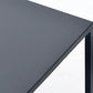 Black Finish Metal Rectangular Coffee Cocktail Table with Storage Shelf Clearhalo 'Coffee & Accent Tables' 'Coffee Tables' 'coffee_tables' 'furn' 'furn_coffee_tables' 'Furniture' 'Living Room Furniture' 6289708