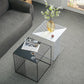 Metal Square Coffee Table Mid Century Simple Frame Cocktail Table Clearhalo 'Coffee & Accent Tables' 'Coffee Tables' 'coffee_tables' 'furn' 'furn_coffee_tables' 'Furniture' 'Living Room Furniture' 6289778