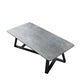 Frame 15.7" H 1 Single Cocktail Table Rectangular Slate Simple Coffee Table Clearhalo 'Coffee & Accent Tables' 'Coffee Tables' 'coffee_tables' 'furn' 'furn_coffee_tables' 'Furniture' 'Living Room Furniture' 6289829
