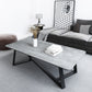 Frame 15.7" H 1 Single Cocktail Table Rectangular Slate Simple Coffee Table Clearhalo 'Coffee & Accent Tables' 'Coffee Tables' 'coffee_tables' 'furn' 'furn_coffee_tables' 'Furniture' 'Living Room Furniture' 6289831