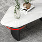 2 - Drawer Irregular Slate Coffee Table 15.7" H 1 Single Coffee Cocktail Table Clearhalo 'Coffee & Accent Tables' 'Coffee Tables' 'coffee_tables' 'furn' 'furn_coffee_tables' 'Furniture' 'Living Room Furniture' 6289845