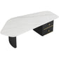 2 - Drawer Irregular Slate Coffee Table 15.7" H 1 Single Coffee Cocktail Table Clearhalo 'Coffee & Accent Tables' 'Coffee Tables' 'coffee_tables' 'furn' 'furn_coffee_tables' 'Furniture' 'Living Room Furniture' 6289849