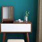 Solid Wood Dressing Table Mirror Make-up Vanity with 1 Drawer