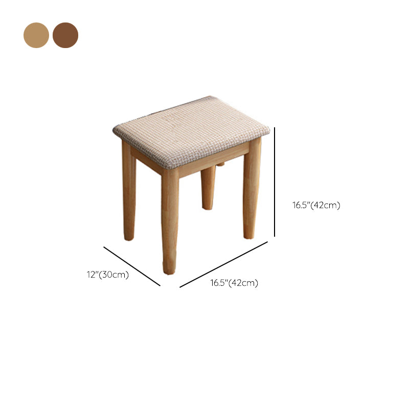 Solid Wood Dressing Table Mirror Make-up Vanity with 1 Drawer