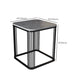 Square Nesting Coffee Table Set Slate Frame Coffee Cocktail Table with Drawer Clearhalo 'Coffee & Accent Tables' 'Coffee Tables' 'coffee_tables' 'furn' 'furn_coffee_tables' 'Furniture' 'Living Room Furniture' 6289886